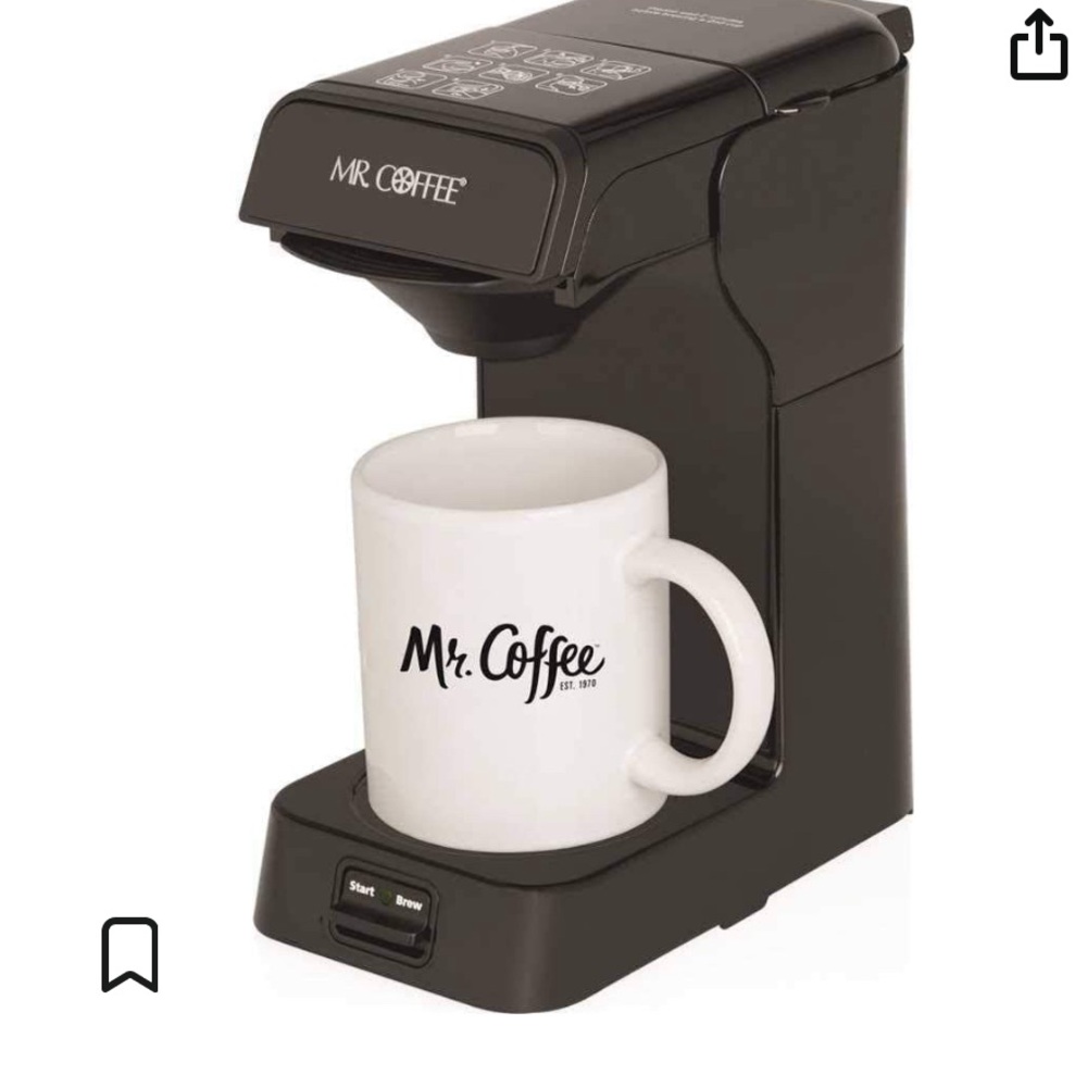 NIB Mr. Coffee 1-cup coffee maker